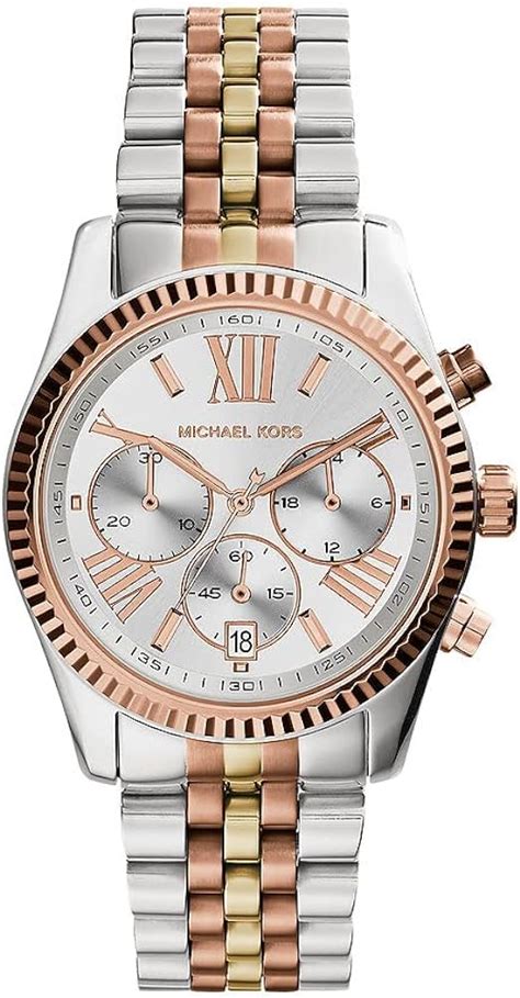 michael kors watch lexi|Amazon.com: Michael Kors Women's Lexington Quartz Watch : .